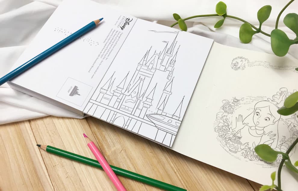 Art of Coloring: Poster Art of the Disney Parks interior