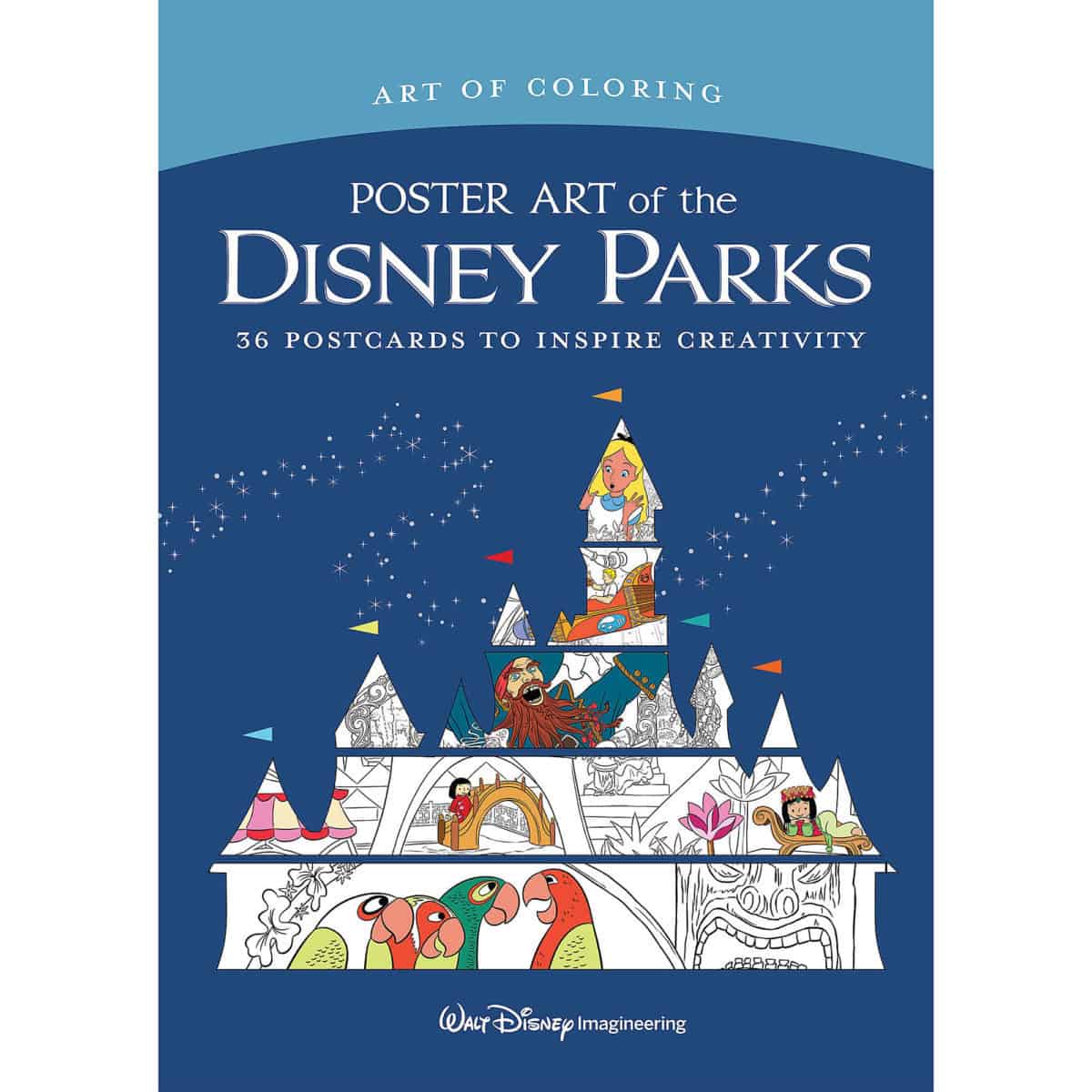 Art of Coloring: Poster Art of the Disney Parks