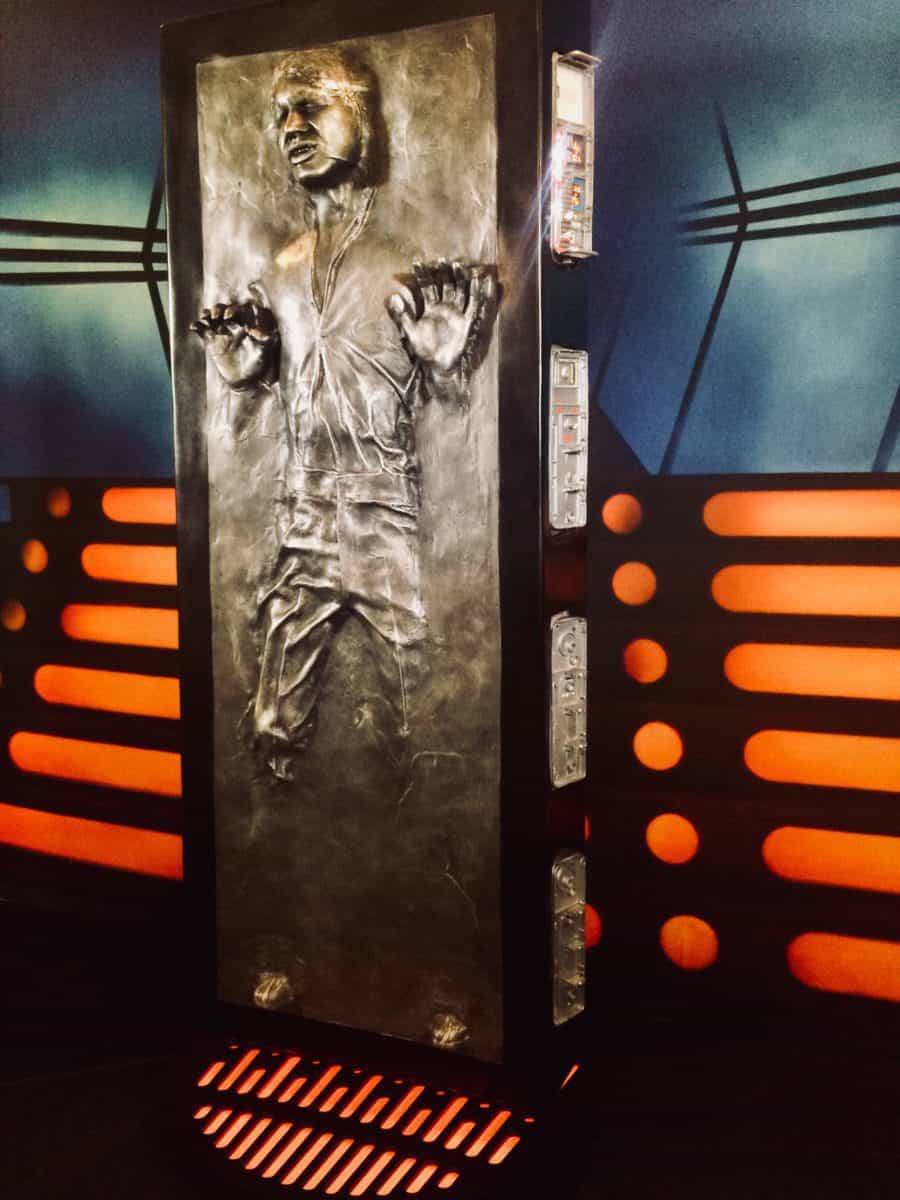 disney cruise line, star wars, replica, han solo
