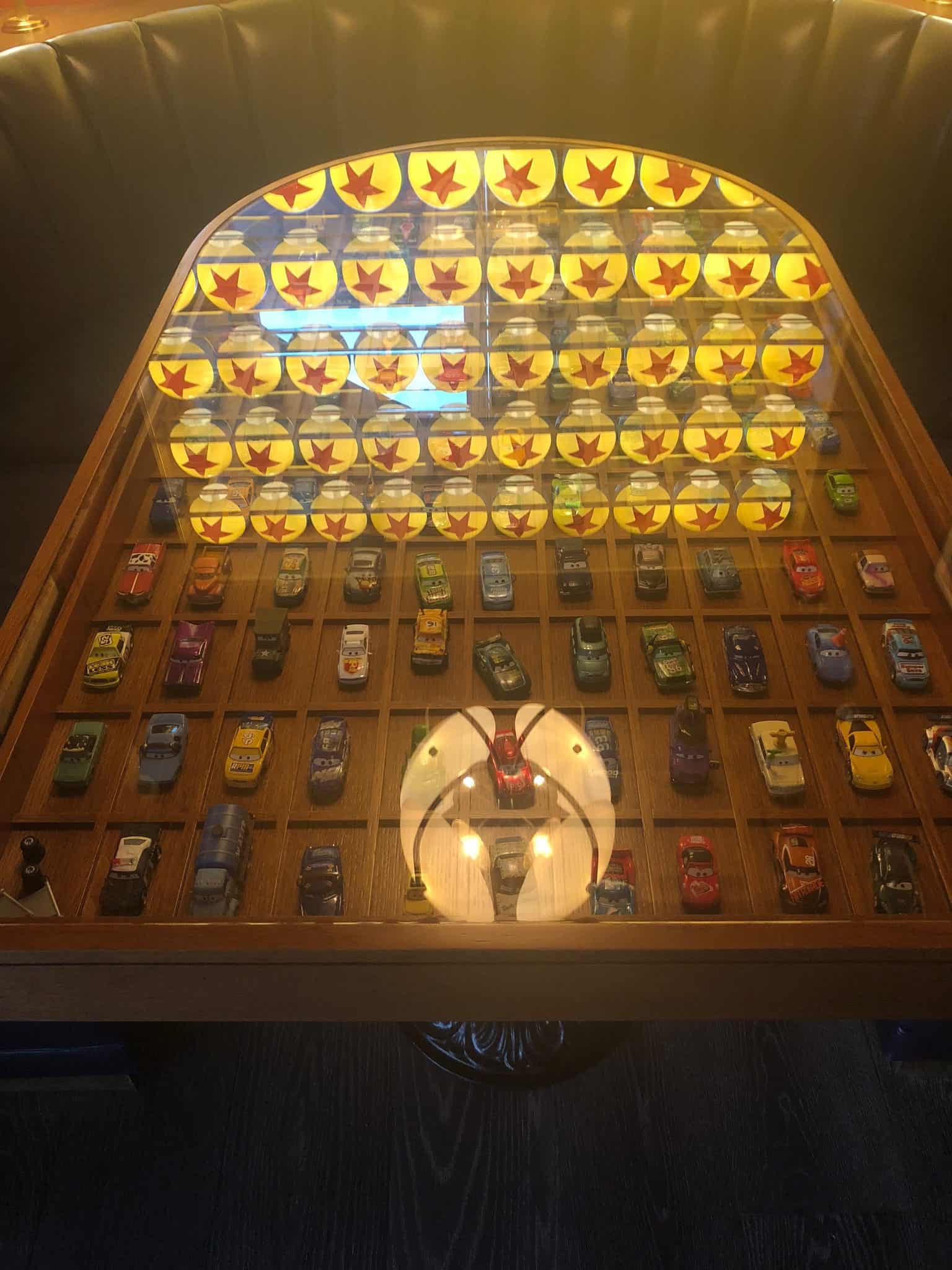Lamplight Lounge Lasseter Cars Table