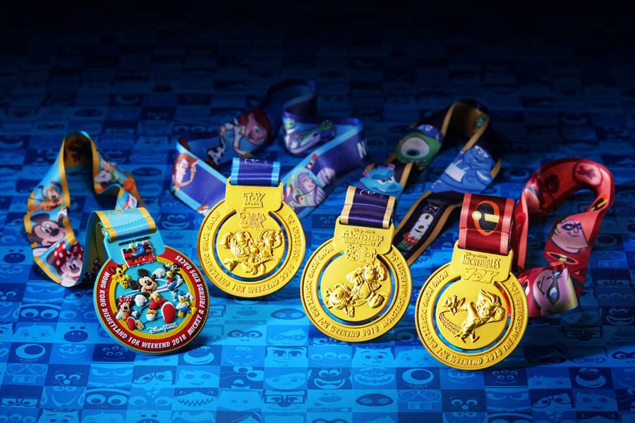 Hong Kong RunDisney medals