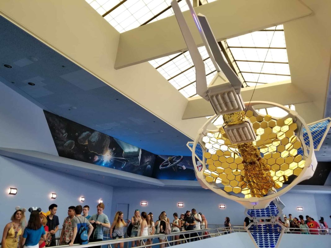 Space Mountain new queue Disneyland