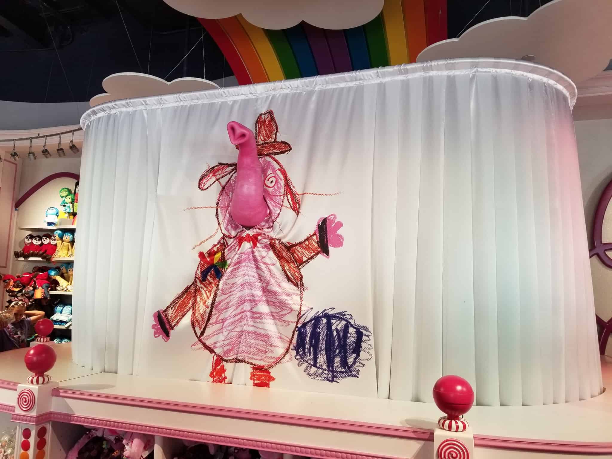 Bing Bong's Sweet Stuff scrim curtain