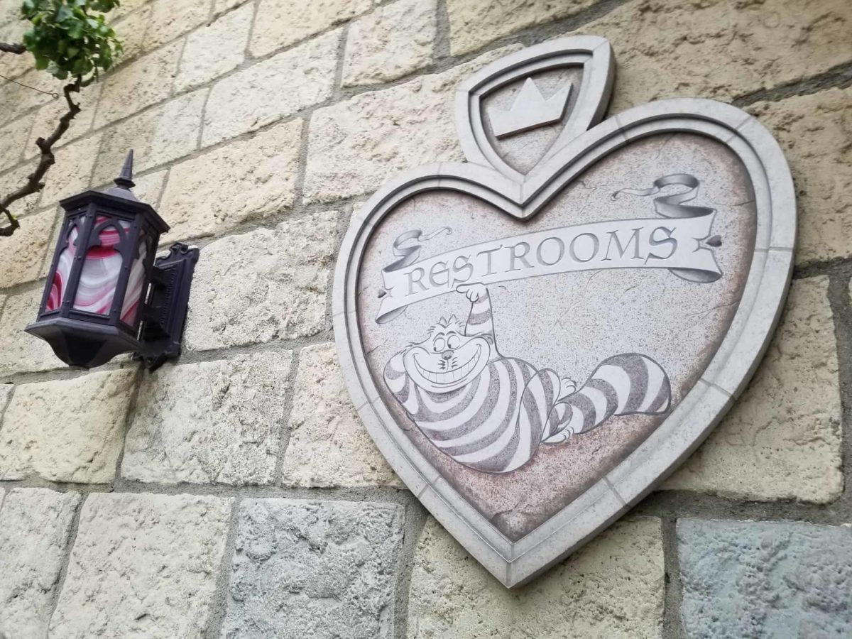 Disneyland Restroom in Fantasyland