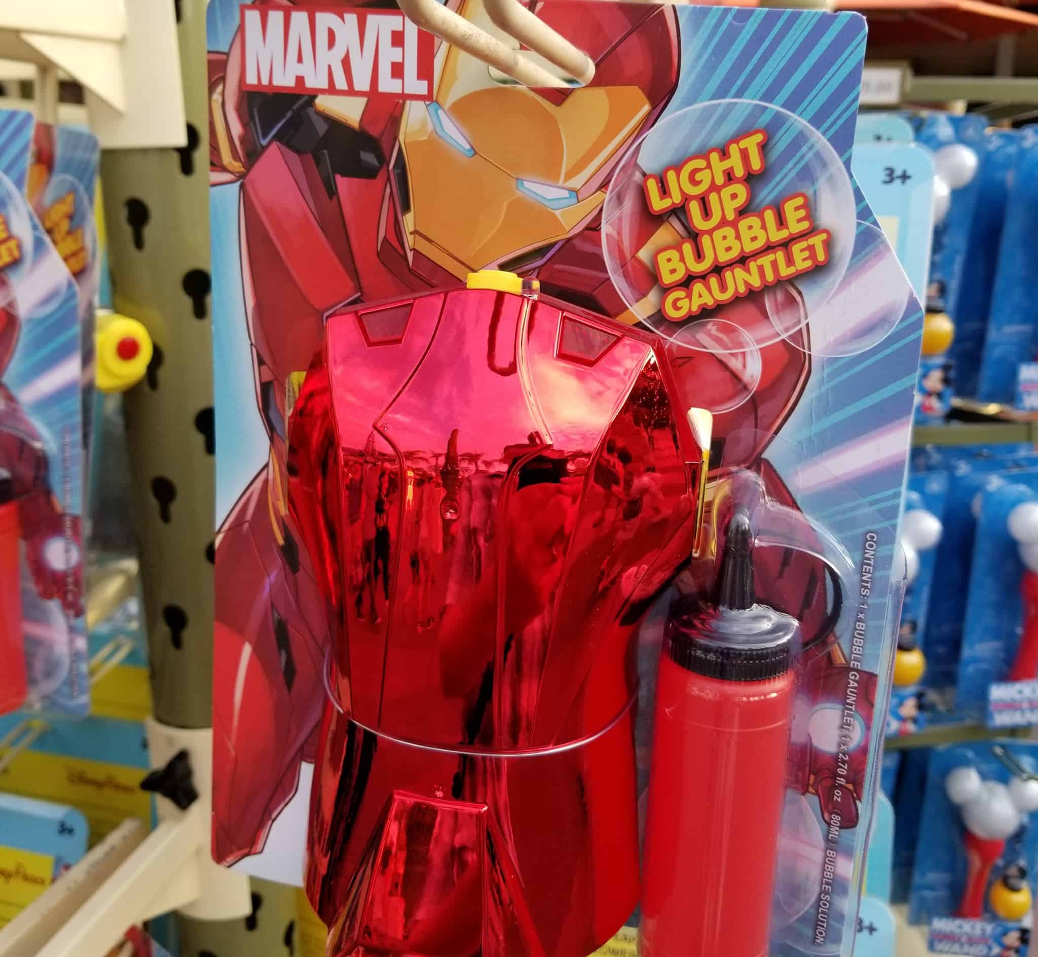 Marvel Iron Man Bubble Maker at Downtown Disney