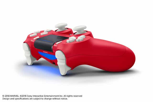 Spider-Man PS4 controller.