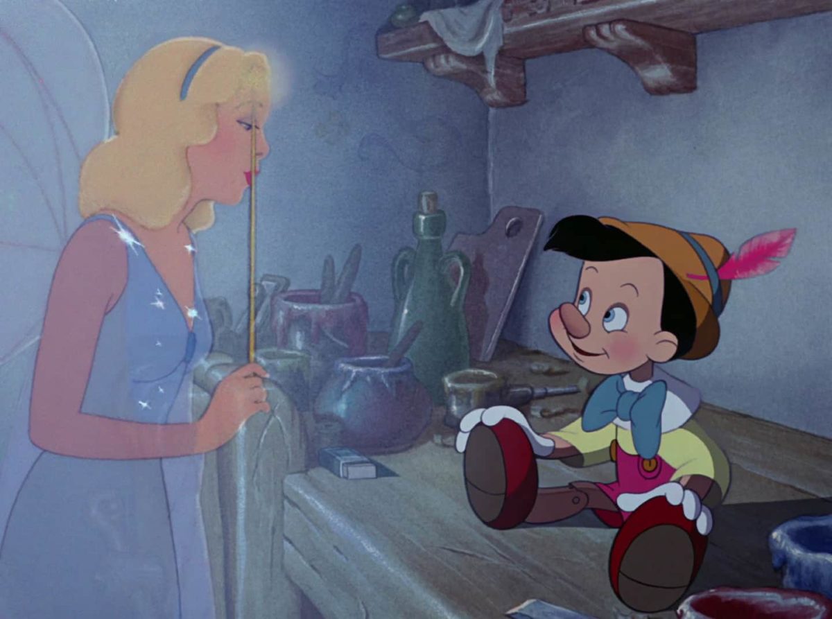 Pinocchio and the Blue Fairy