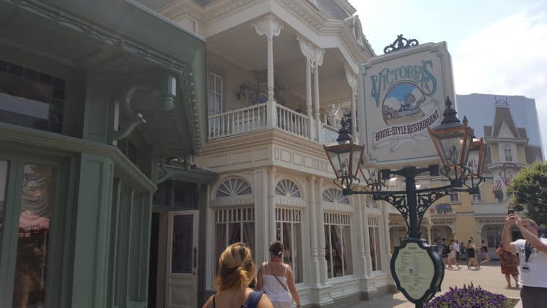 Victoria's Home Style Restaurant, Disneyland Paris, 2018.