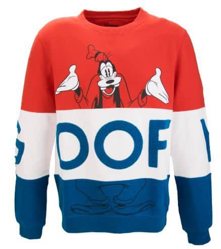 disneyland paris eleven paris merchandise goofy sweatshirt