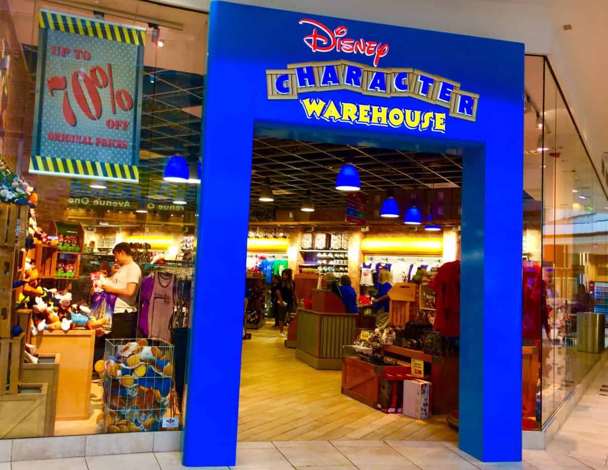 disney character warehouse