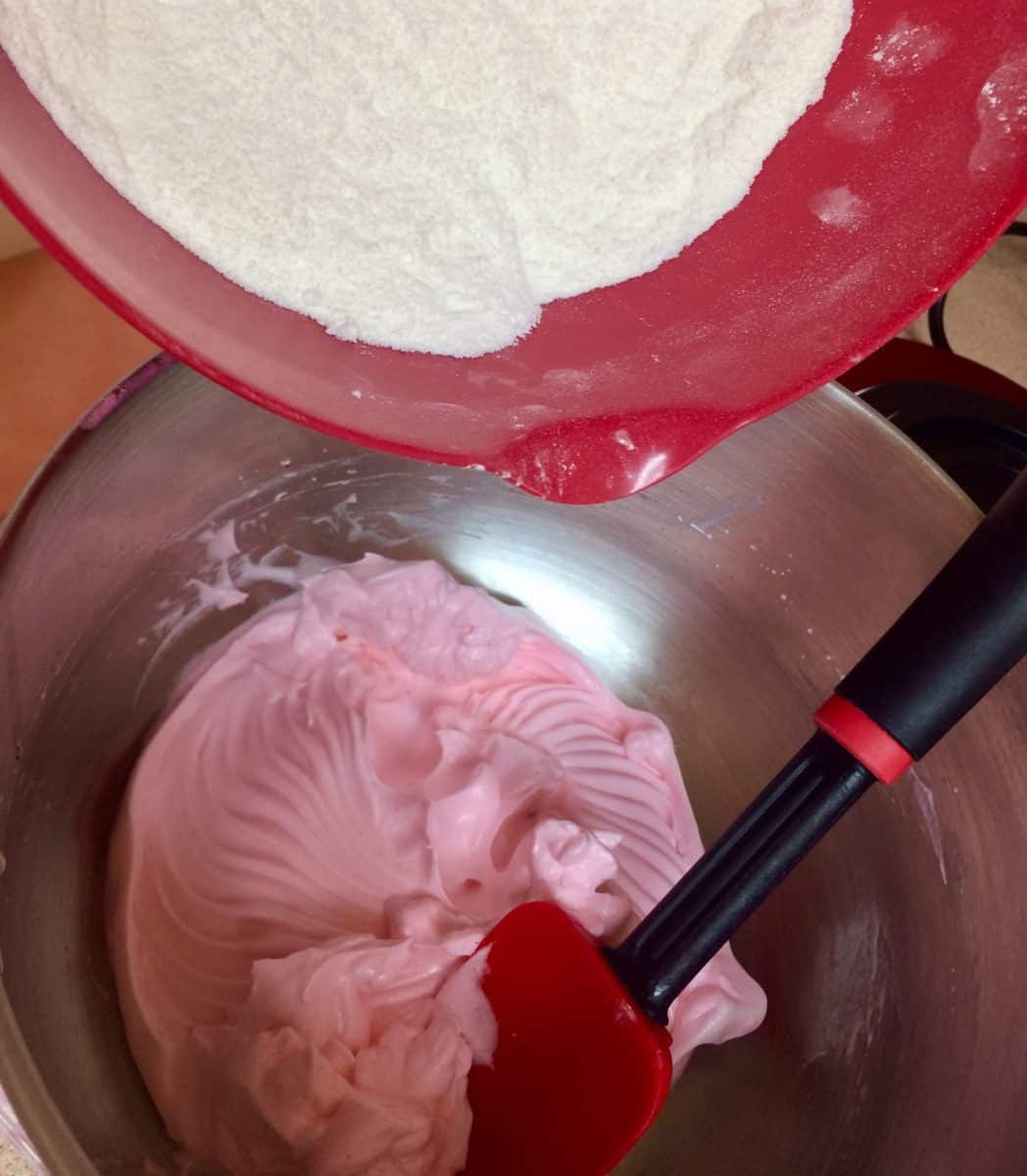 mickey macaron batter mix