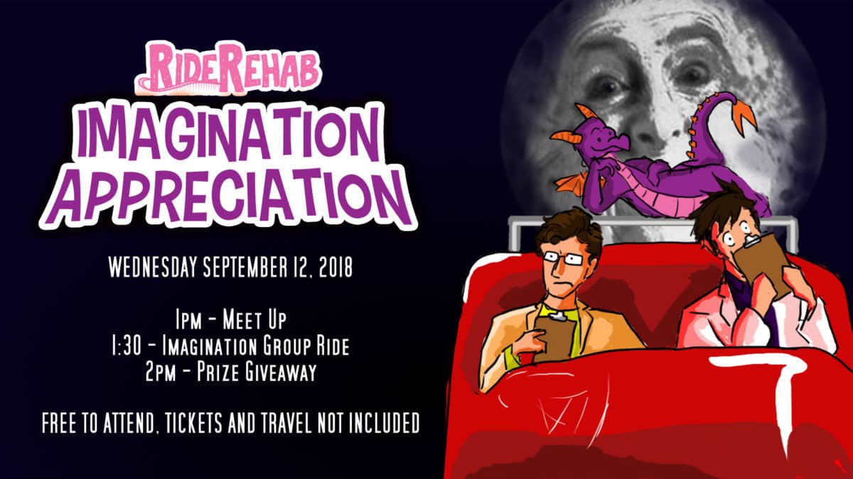 Ride Rehab Imagination Appreciation Meetup Graphic