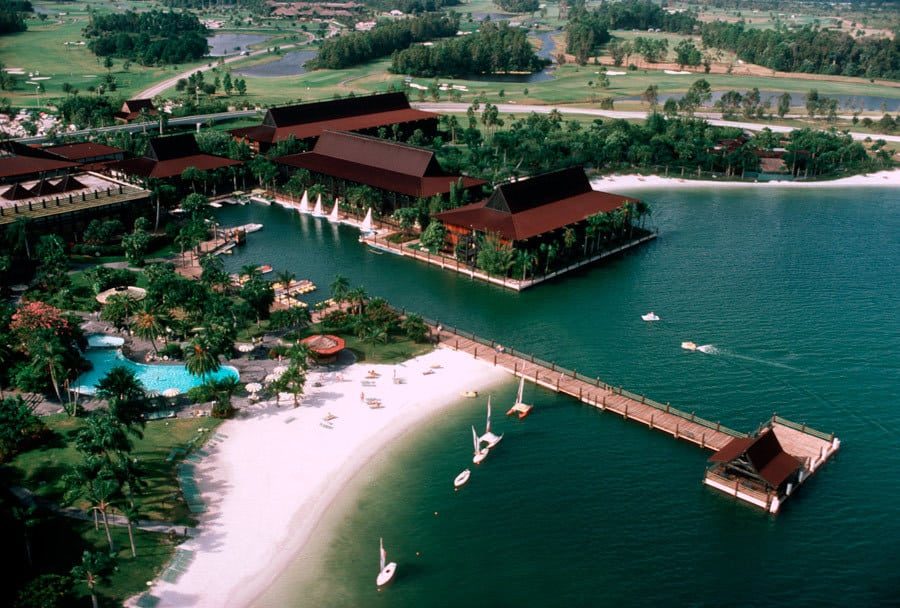 polynesianresortaerial