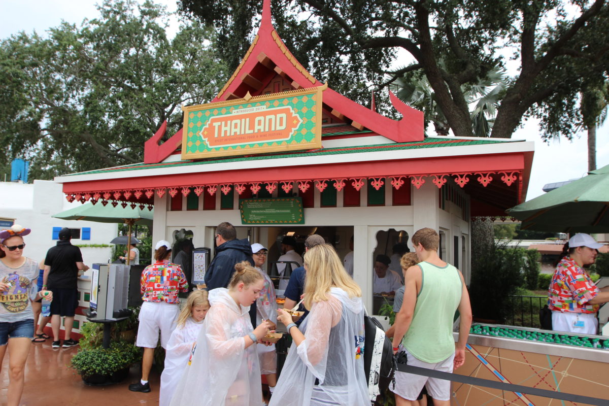 Epcot Food & Wine 2018 &ndash; Thailand Booth