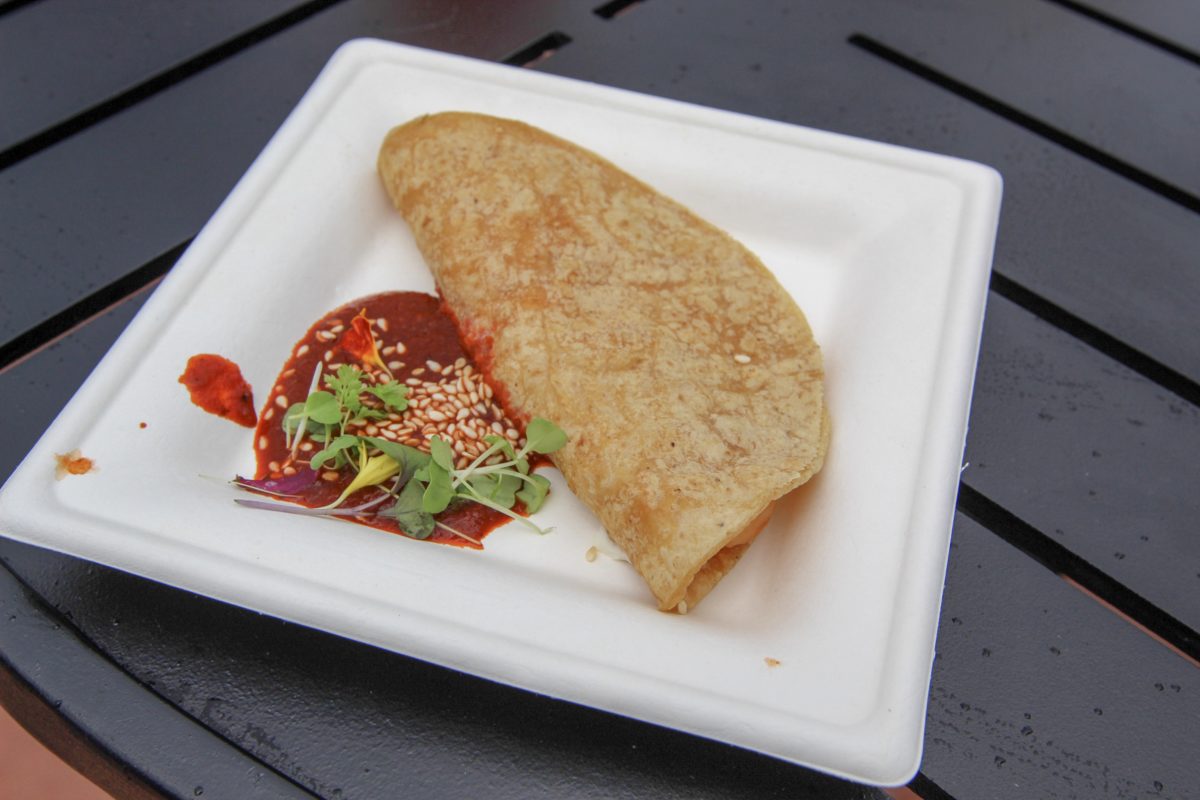 Epcot Food & Wine 2018 Mexico Shrimp Quesadilla