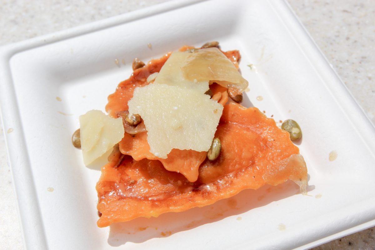 Epcot Food and Wine 2018 Wine & Dine Studio Ravioli