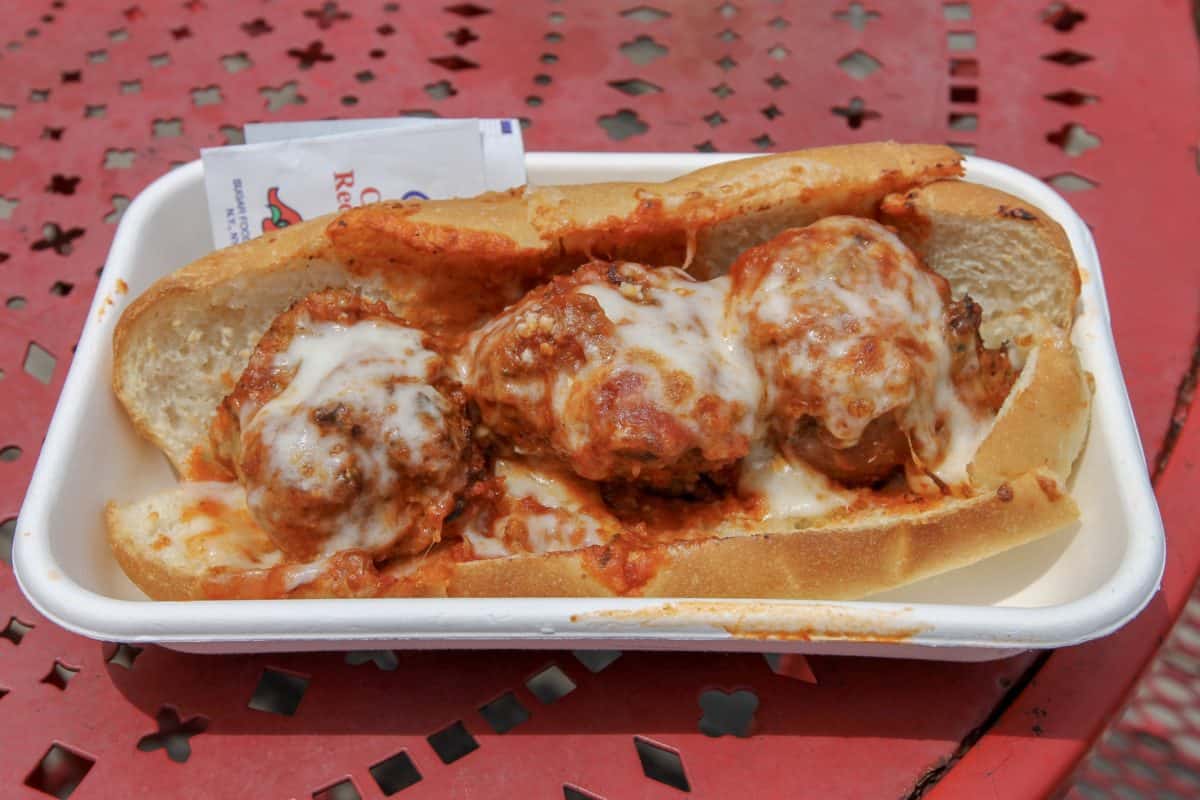 Boardwalk Pizza Window Meatball Sub