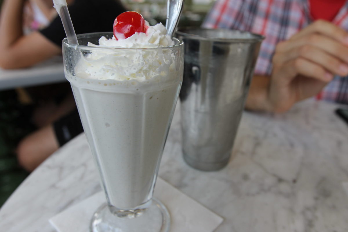 Plaza Restaurant milkshake