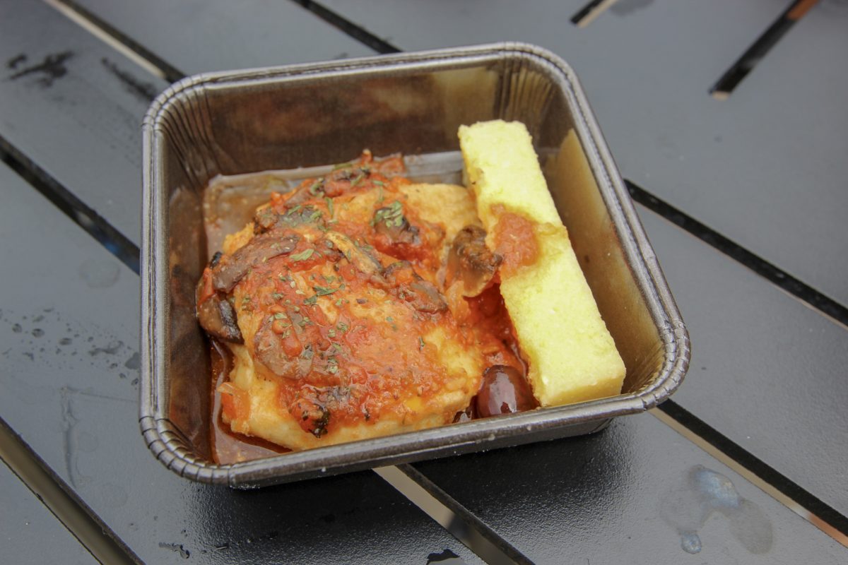 Epcot Food and Wine 2018 Italy Pollo Alla Cacciatora