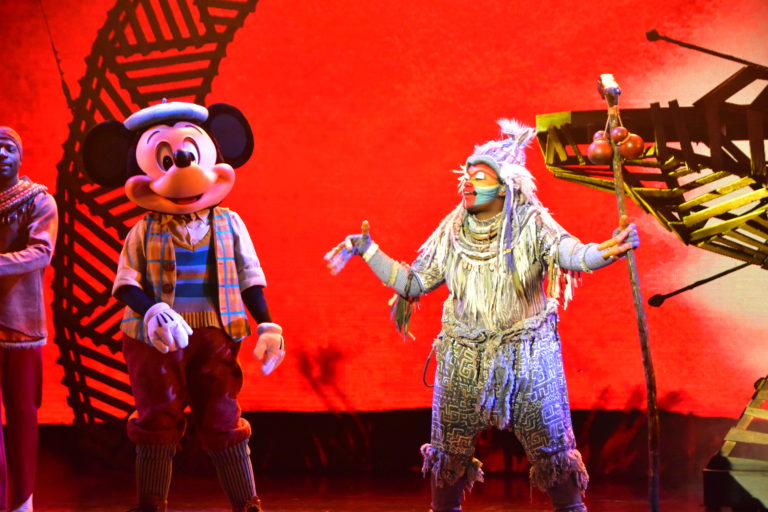 Mickey and Rafiki