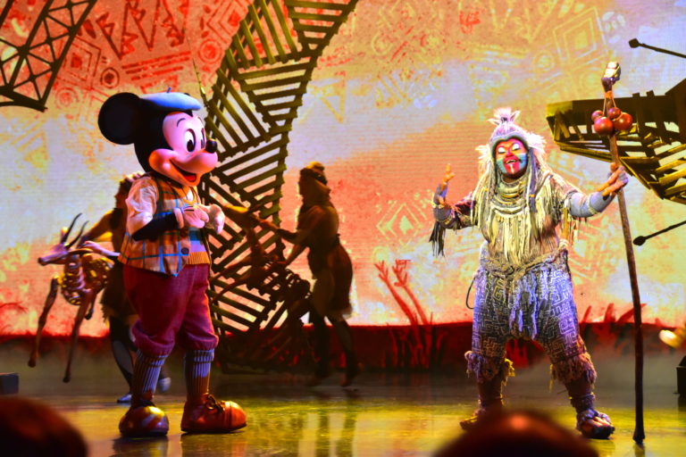 Mickey and Rafiki