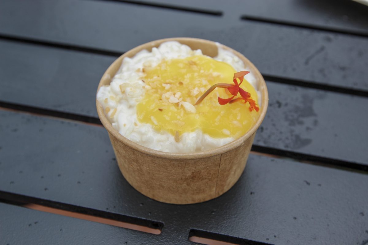 Epcot Food & Wine 2018 Mexico Coconut Rice Pudding