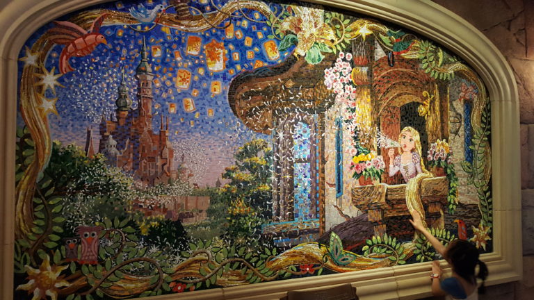 Enchanted Storybook Castle at Shanghai Disneyland 2018 (Tangled)