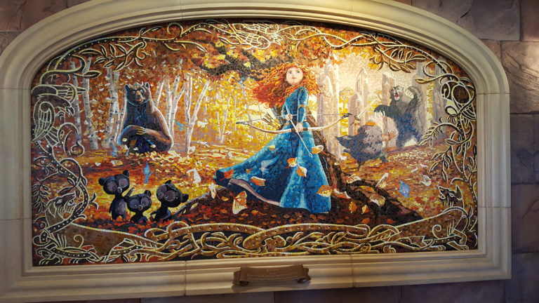 Enchanted Storybook Castle at Shanghai Disneyland 2018 (Brave)
