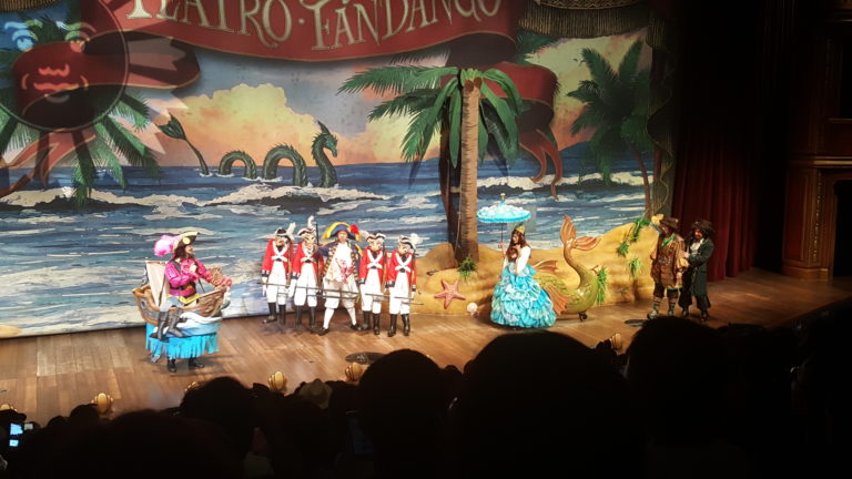 Eye of the Storm Captain Jack's Stunt Spectacular in Treasure Cove at Shanghai Disneyland