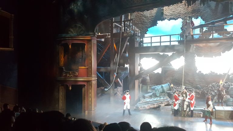 Eye of the Storm Captain Jack's Stunt Spectacular in Treasure Cove at Shanghai Disneyland