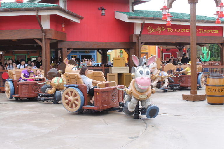 Woody's Roundup at Shanghai Disney Resort in Toy Story Land