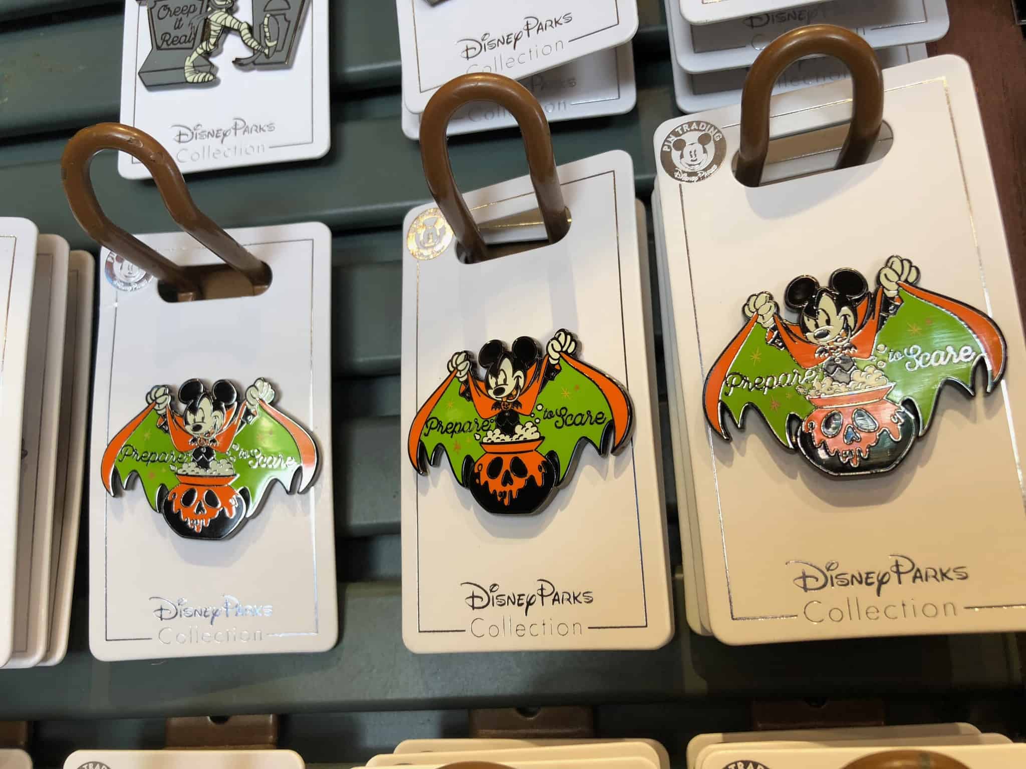 Mickey Mouse "Prepare to Scare" Halloween 2018 Open Edition Pin, $9.99