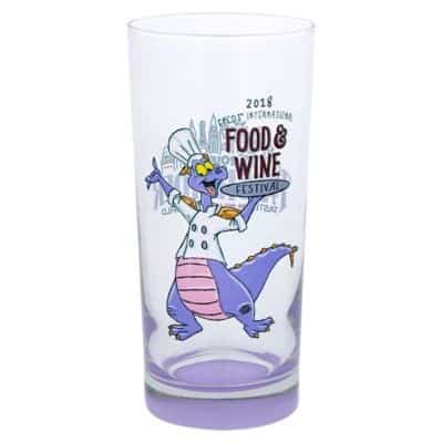 Epcot International Food and Wine Festival 2018 Annual Passholder Figment Glass
