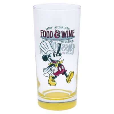 Epcot International Food and Wine Festival 2018 Annual Passholder Mickey Mouse Glass