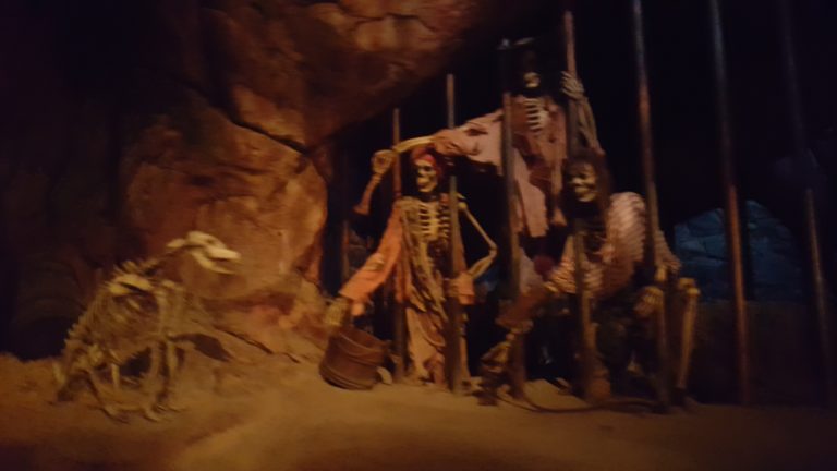 Pirates of the Caribbean Battle for the Sunken Treasure at Treasure Cove in Shanghai Disneyland