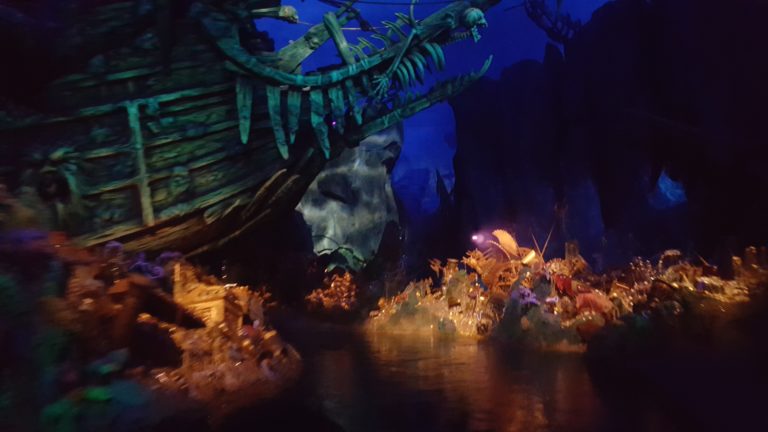 Pirates of the Caribbean Battle for the Sunken Treasure at Treasure Cove in Shanghai Disneyland