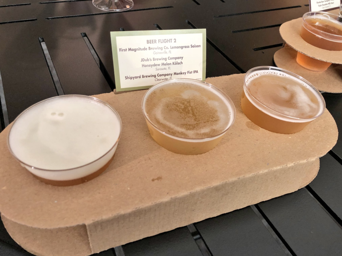 Epcot Food & Wine 2018 Craft Drafts Flight 2