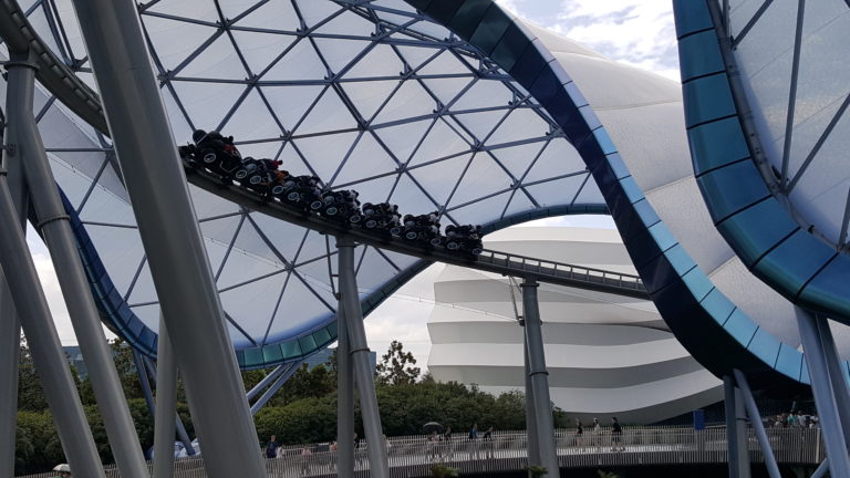 TRON Lightcycle Power Run Shanghai Disneyland