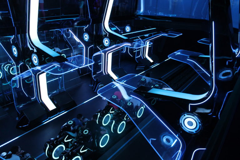 TRON Lightcycle Power Run Shanghai Disneyland