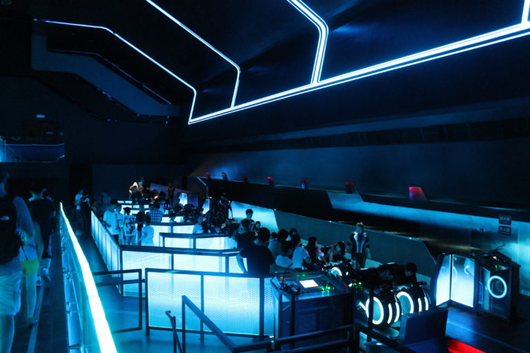 TRON Lightcycle Power Run Shanghai Disneyland