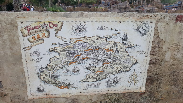 Theming Treasure Cove Shanghai Disneyland