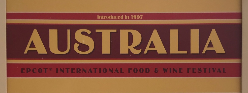 Epcot Food & Wine 2018 Australia