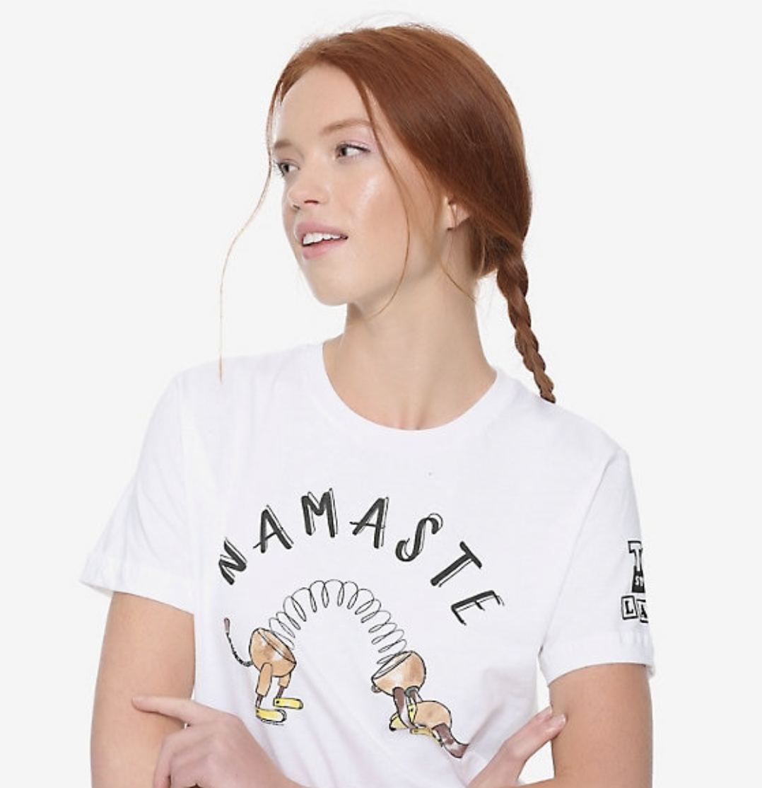 Disney Pixar Toy Story Land Slinky Namaste Womens Tee