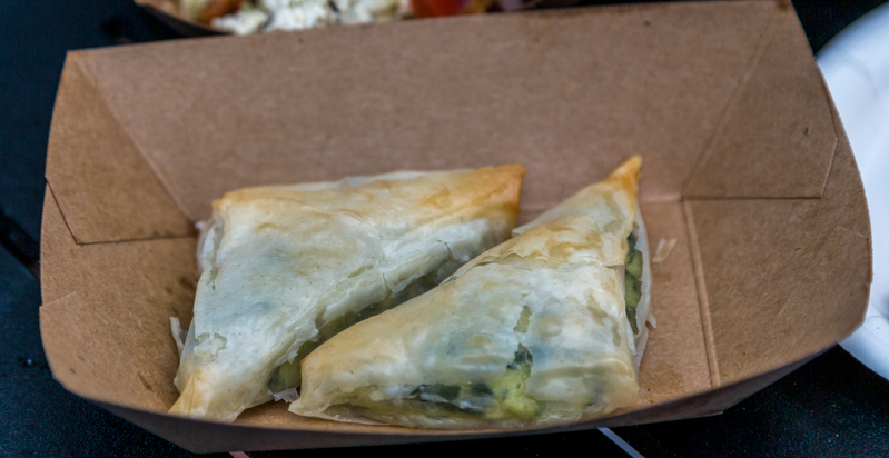 Epcot 2018 Food & Wine Greece Spanakopita