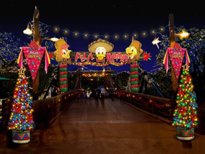 tokyo disney resort disney sea three caballeros navidad decroations