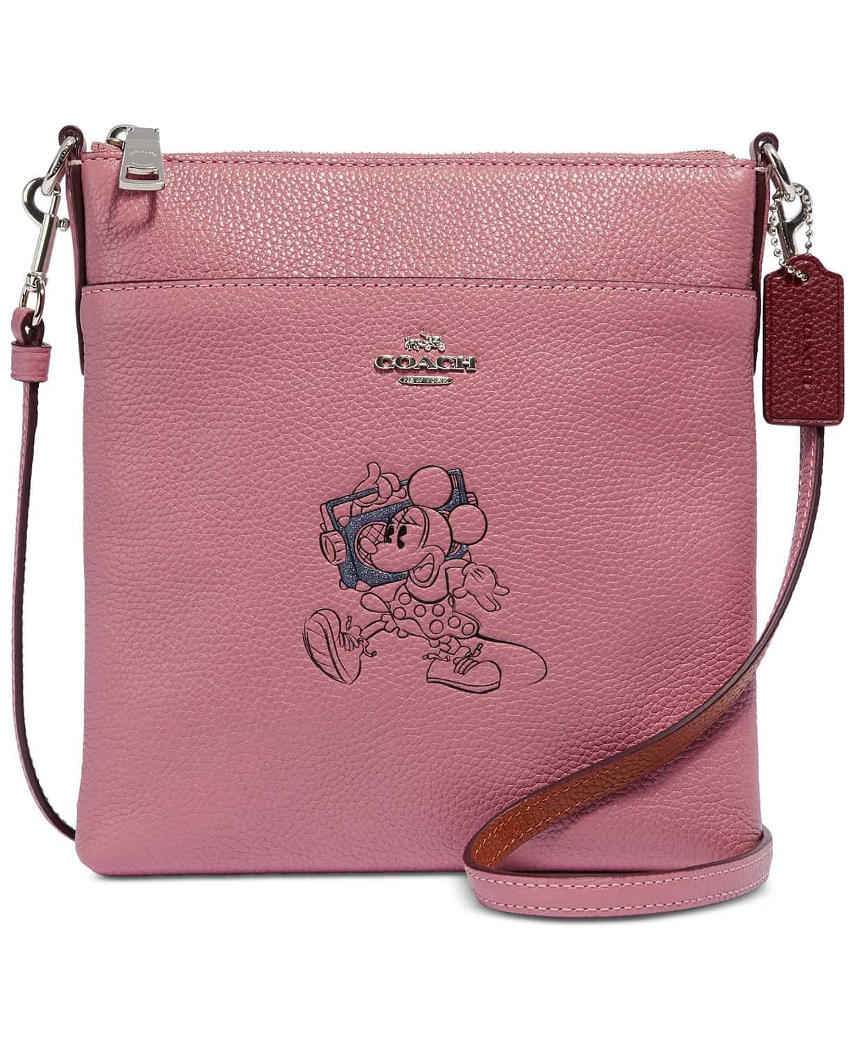 Minnie Motif Messenger Crossbody