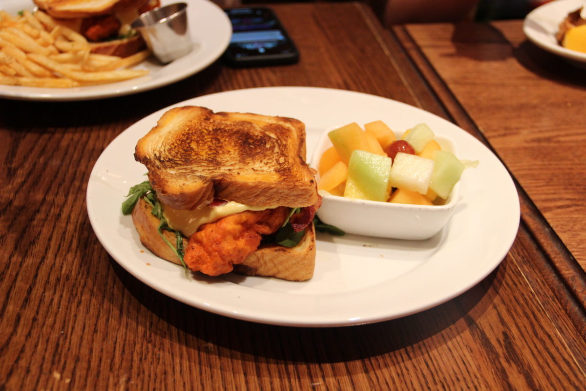 Haunted Firehouse Chicken Sandwich Carnation Cafe Disneyland