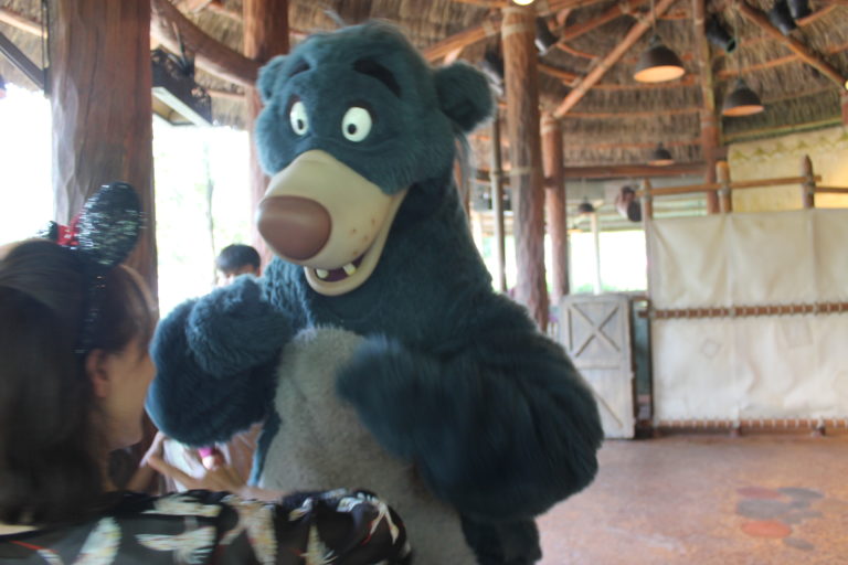 Baloo at Happy Circle in Adventure Isle, Shanghai Disneyland