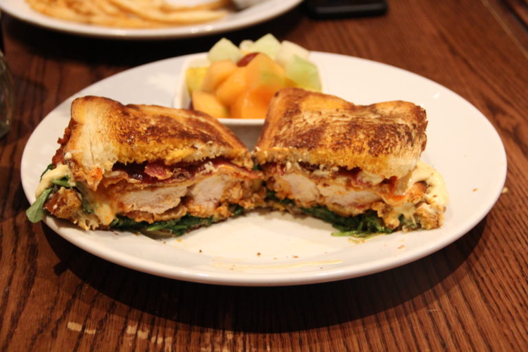 Haunted Firehouse Chicken Sandwich Carnation Cafe Disneyland Cut