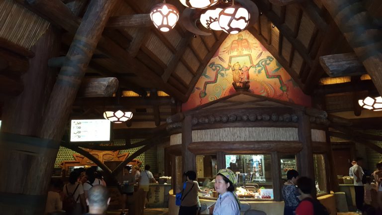 Tribal Table Adventure Isle Shanghai Disneyland